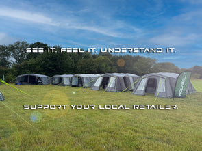 See it. Feel it. Understand it. Support your local camping retailer