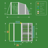 AIRTEK ASHDOWN 4.0 - Inflatable Family Tent