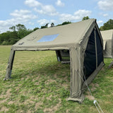 Machu Picchu Shelter - Khaki - Zipped Groundsheet