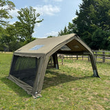 Machu Picchu Shelter - Khaki - Zipped Groundsheet