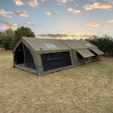 Machu Picchu Shelter - Khaki - Zipped Groundsheet