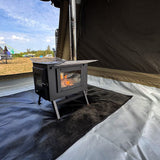 Machu Picchu Shelter - Khaki - Zipped Groundsheet