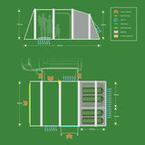 AIRTEK REDWOOD 4.0 - Inflatable Driveaway Awning