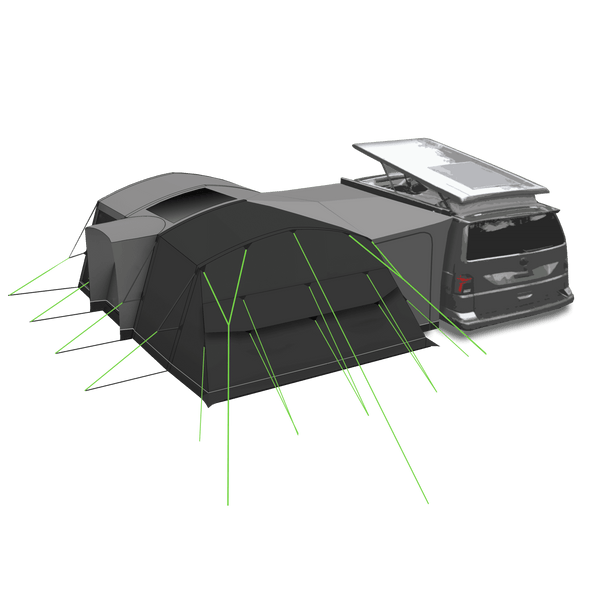 AIRTEK REDWOOD 4.0 - Inflatable Driveaway Awning