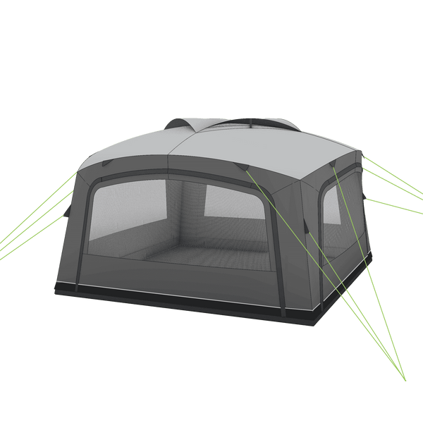 Airtek Argyll 3 x 4 Zip on Doors
