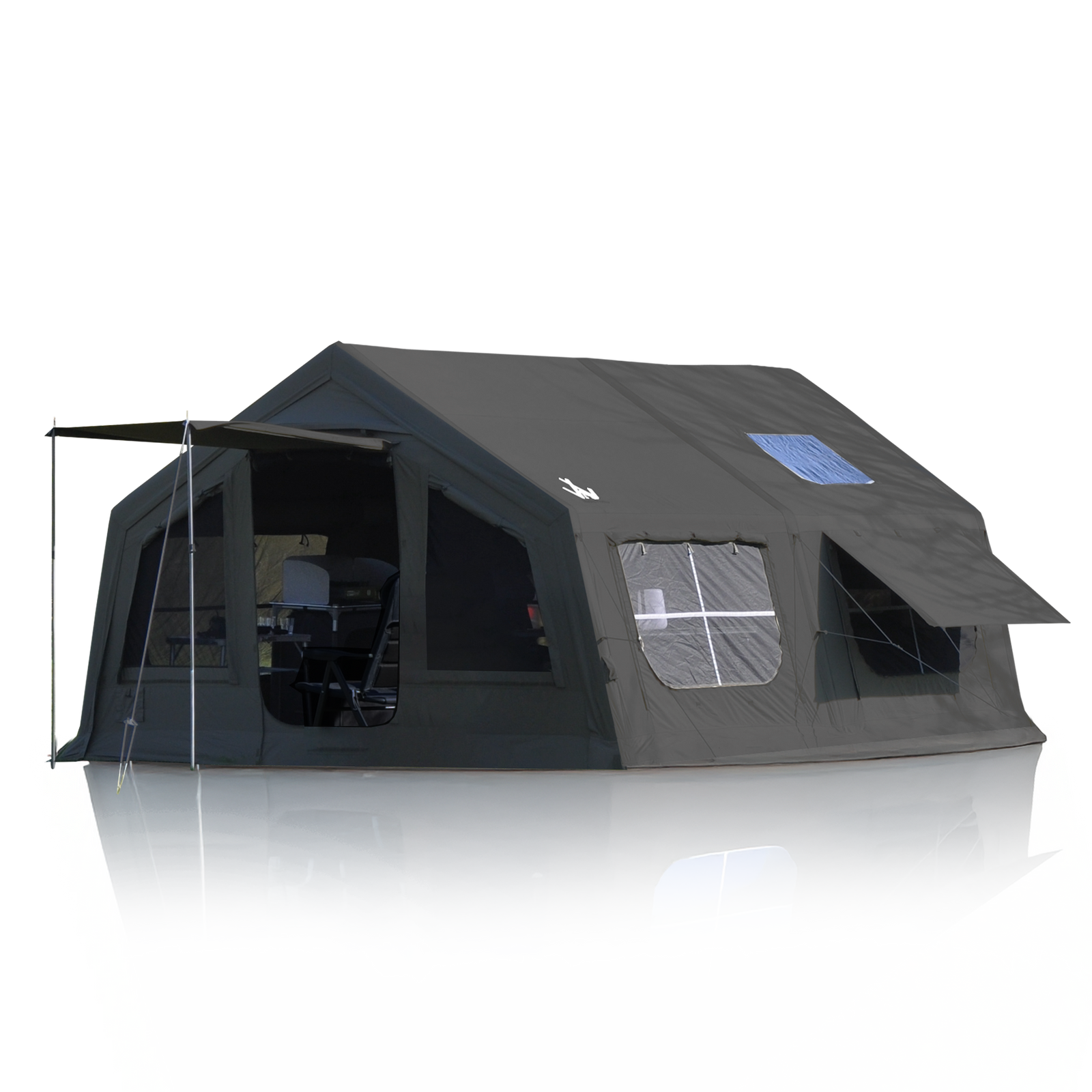 AirTek Macchu Picchu Medium Lodge Tent | Black