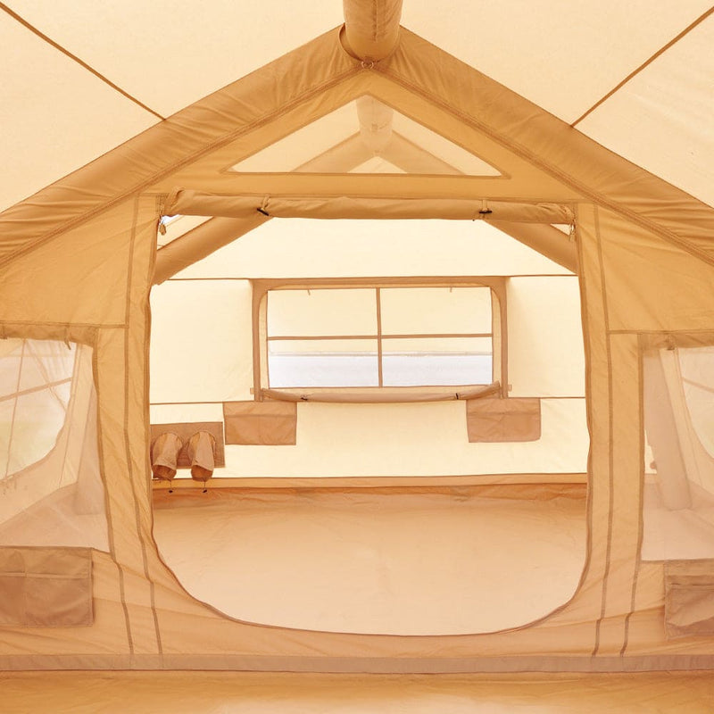 フェイスクリーム Tente AirTek MACHU PICCHU Large Lodge Tents | Beige | Holawild UK