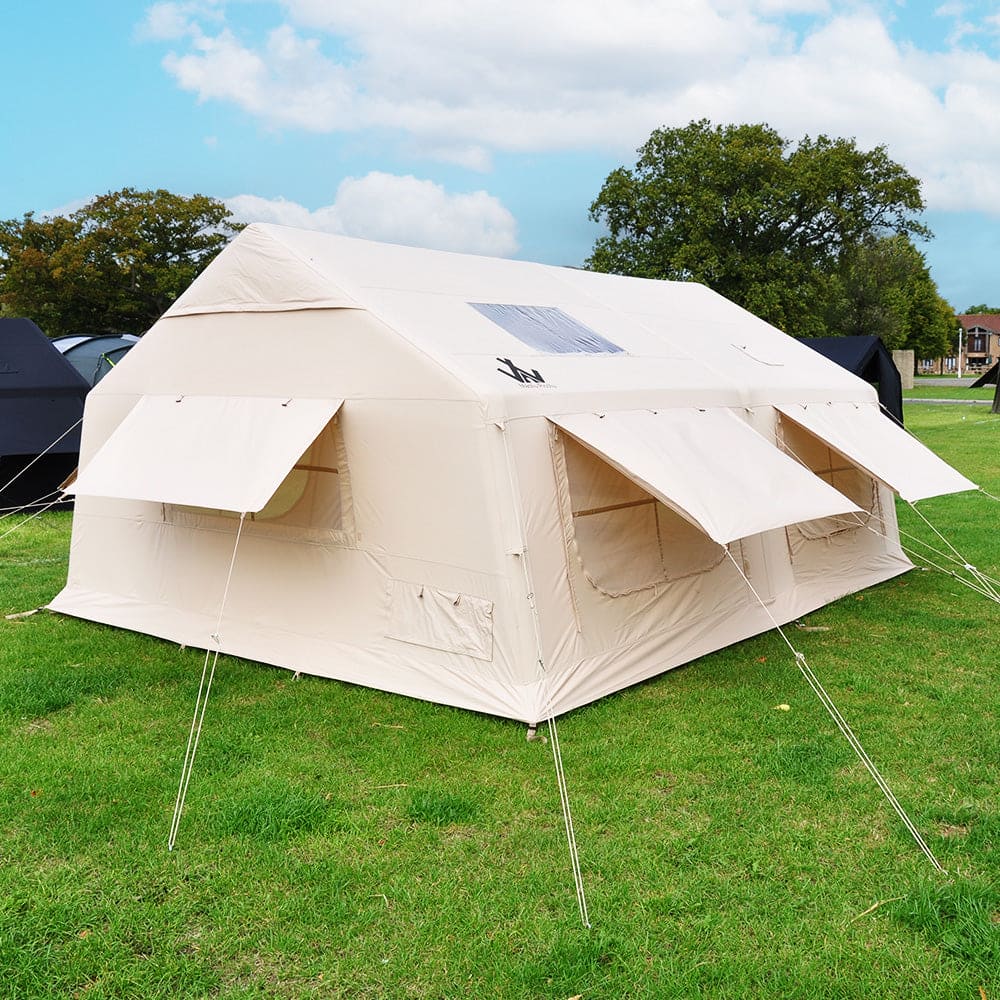 canvas tent large AirTek MACHU PICCHU Large Lodge Tents | Beige