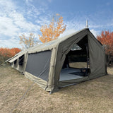 Machu Picchu Shelter - Khaki - Zipped Groundsheet