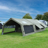 Machu Picchu Shelter - Khaki - Zipped Groundsheet