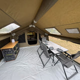 Machu Picchu Shelter - Khaki - Zipped Groundsheet