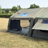 Machu Picchu Shelter - Khaki - Zipped Groundsheet