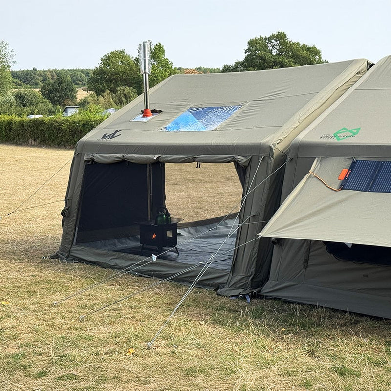 Machu Picchu Shelter - Khaki - Zipped Groundsheet