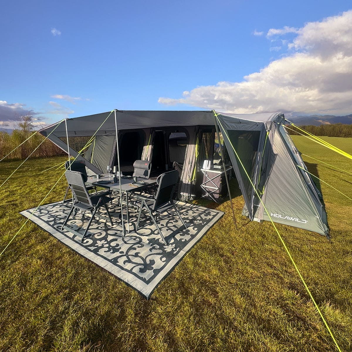 エアテント Inflatable Tent AIR TIGHT WATERPROOF Inflatable Family Camping Recreation