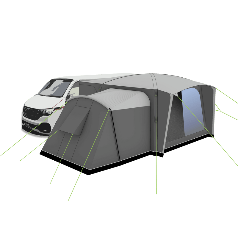 AirTek Alder Hub 3x3 - Inflatable Driveaway Awning